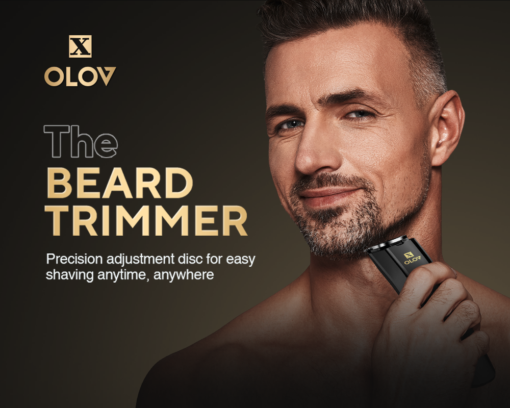 OLOV-X The Beard Hedger Premium Men's Beard Trimmer