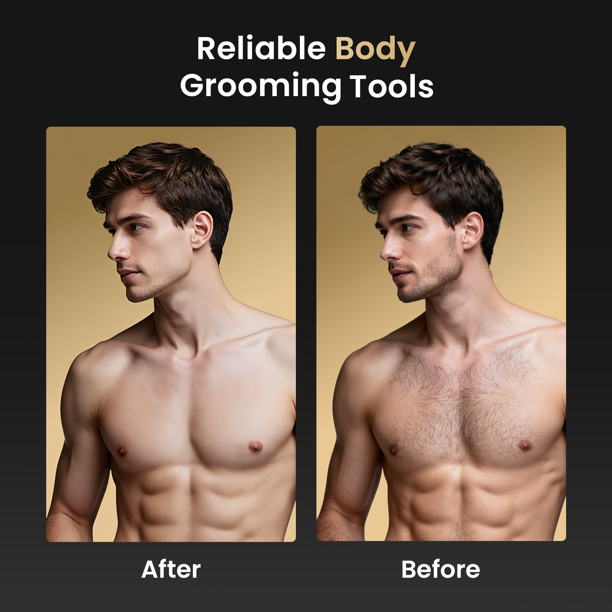 OLOV® G10Pro Body & Groin Hair Trimmer