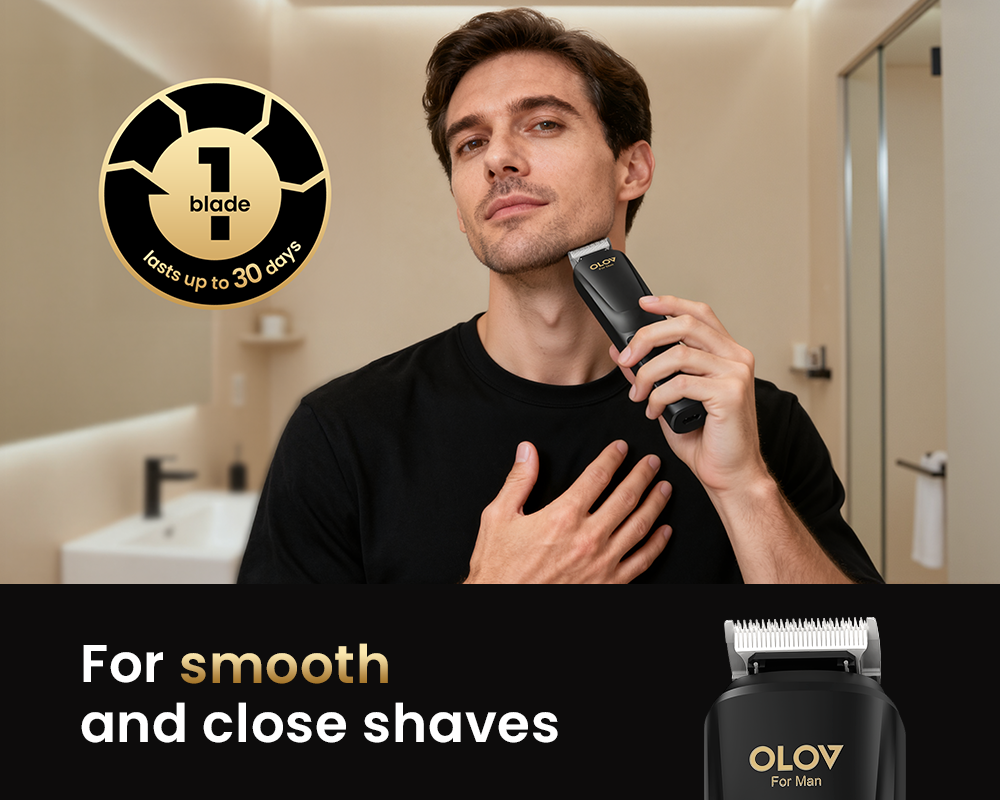 OLOV® Titan1.0 Facial & Body Hair Grooming Kit