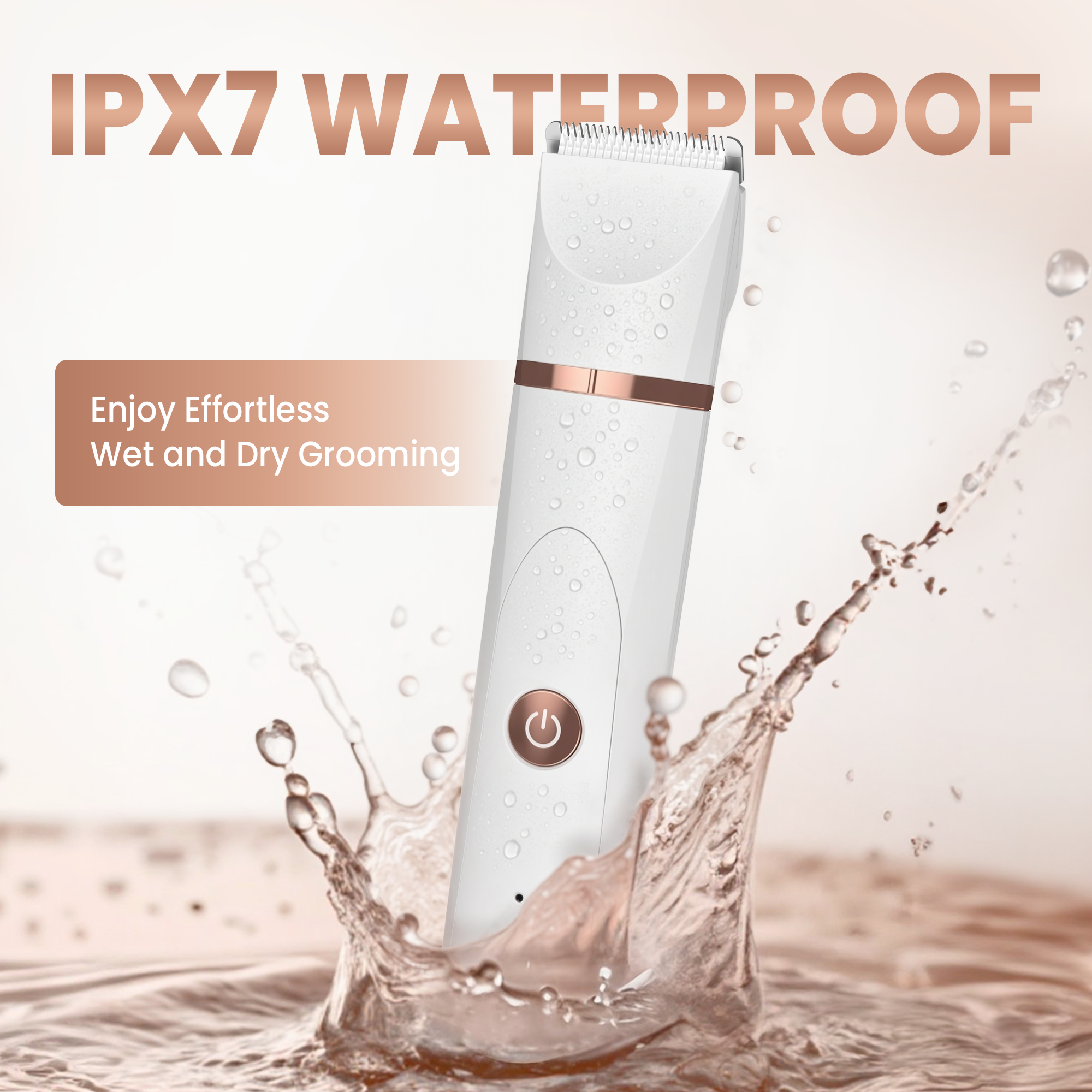 OLOV® L10Pro Body Hair Trimmer + Nose Hair Head