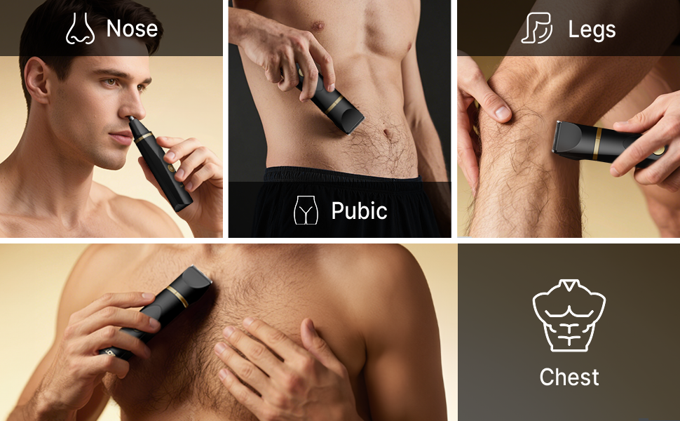 OLOV® Body & Groin Hair Trimmer