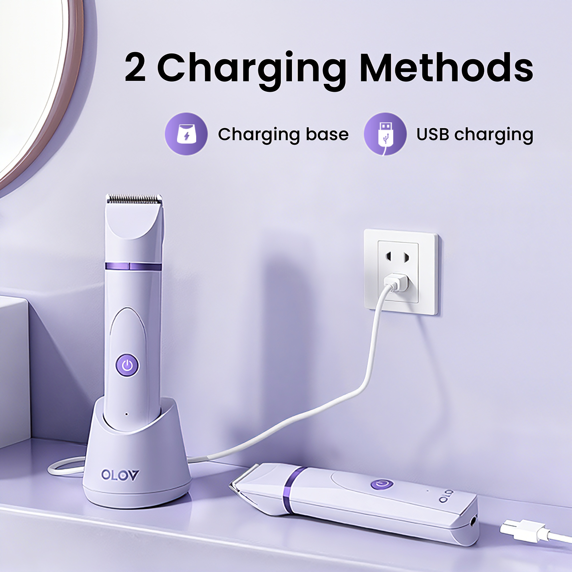 OLOV® Body & Bikini Hair Trimmer