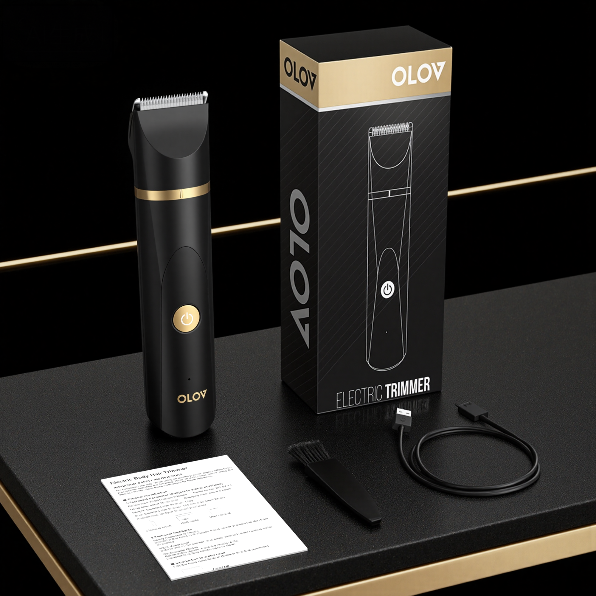 OLOV® G10 Body & Groin Hair Trimmer
