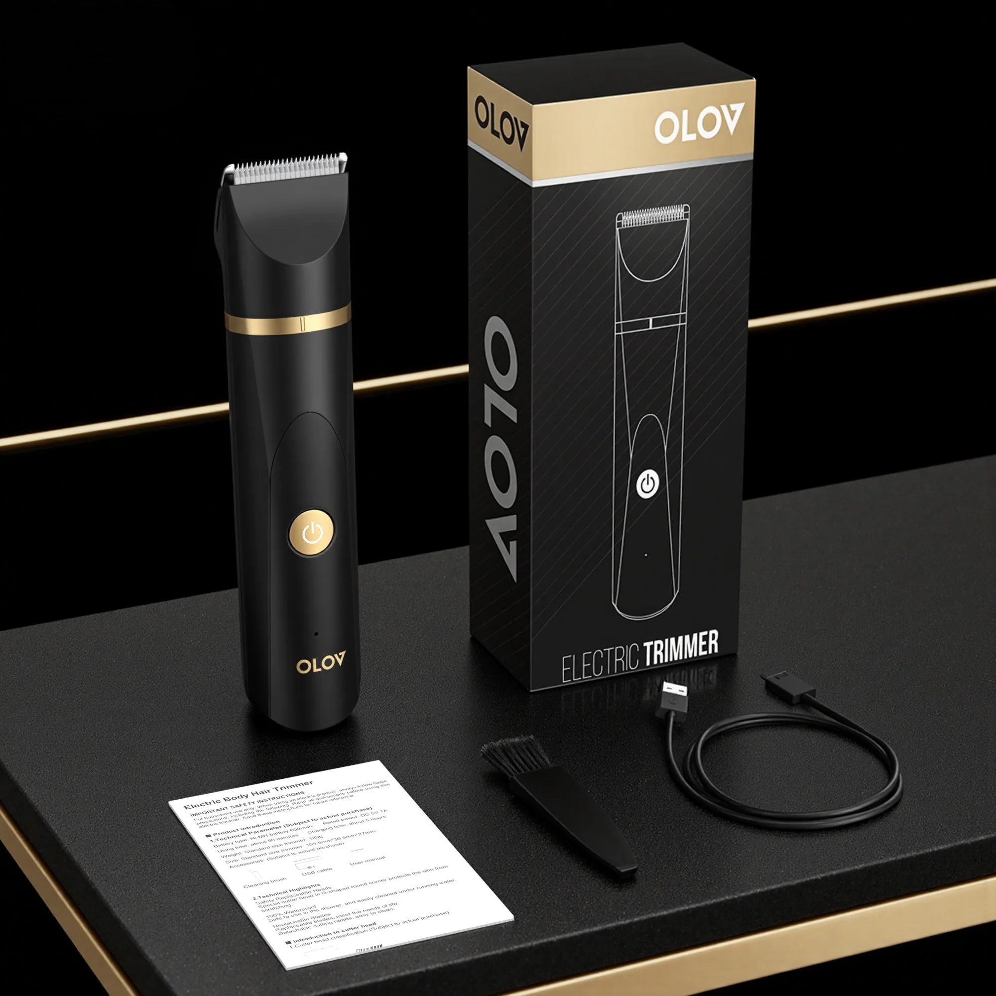 OLOV® Body & Groin Hair Trimmer