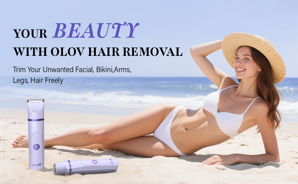 OLOV® L10Pro Body & Bikini Hair Trimmer