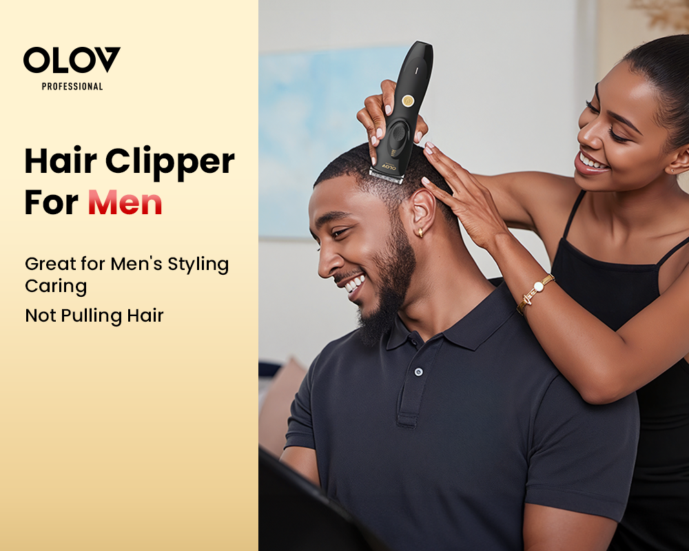 OLOV Cordless Rechargeable Hair Clipper & Trimmer