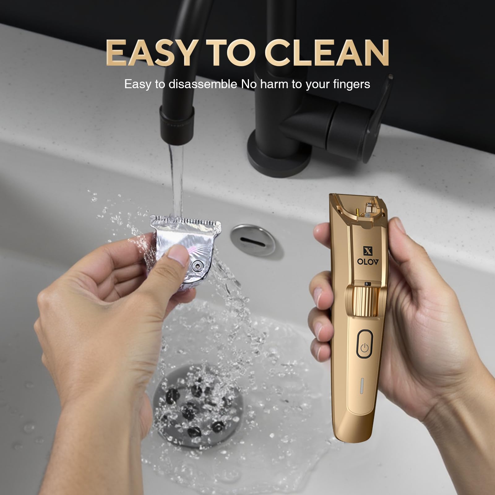 OLOV-X The Beard Hedger Premium Men's Beard Trimmer